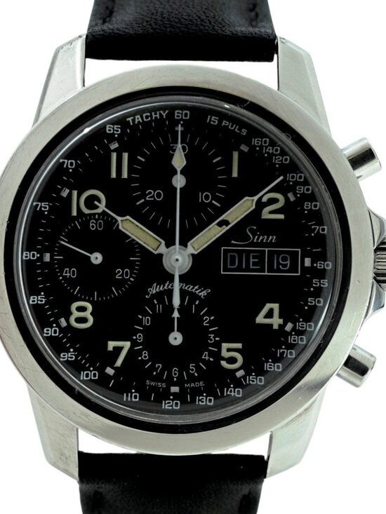 Sinn 40mm Men\'s Automatic Chronograph 7750 Day-Date 103 Watch 103.B.AUTO.POL.TY! main image 2